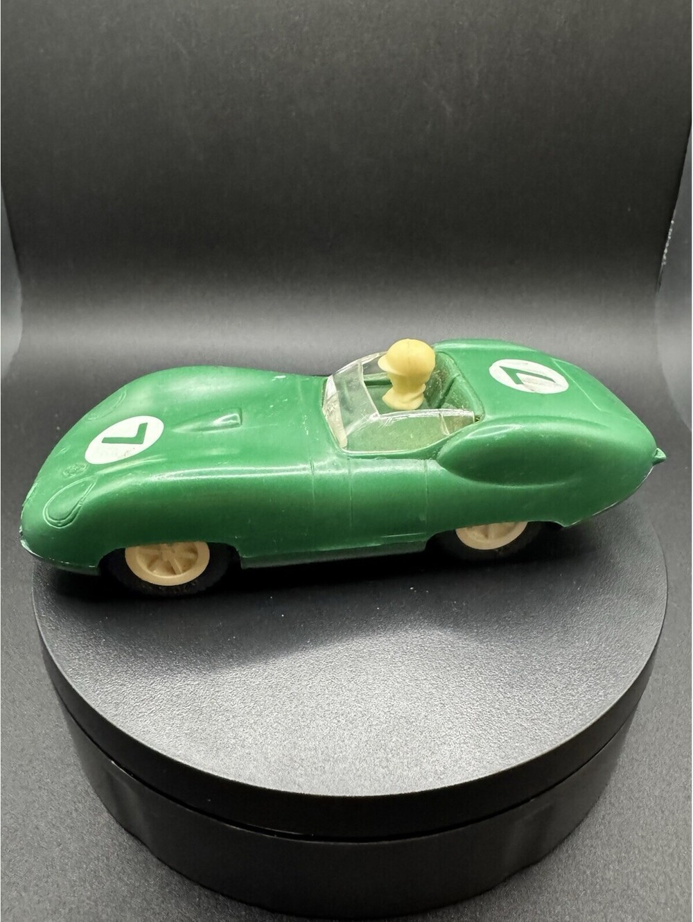 Vintage Green Marx Toys USA Car #7